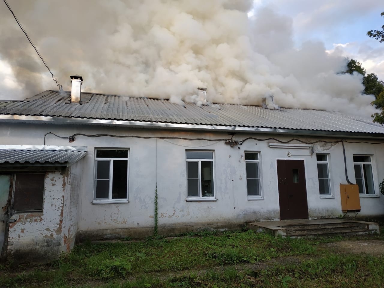 Горящий детский сад Горящий детский сад