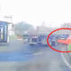 Грузовик смял автомобиль