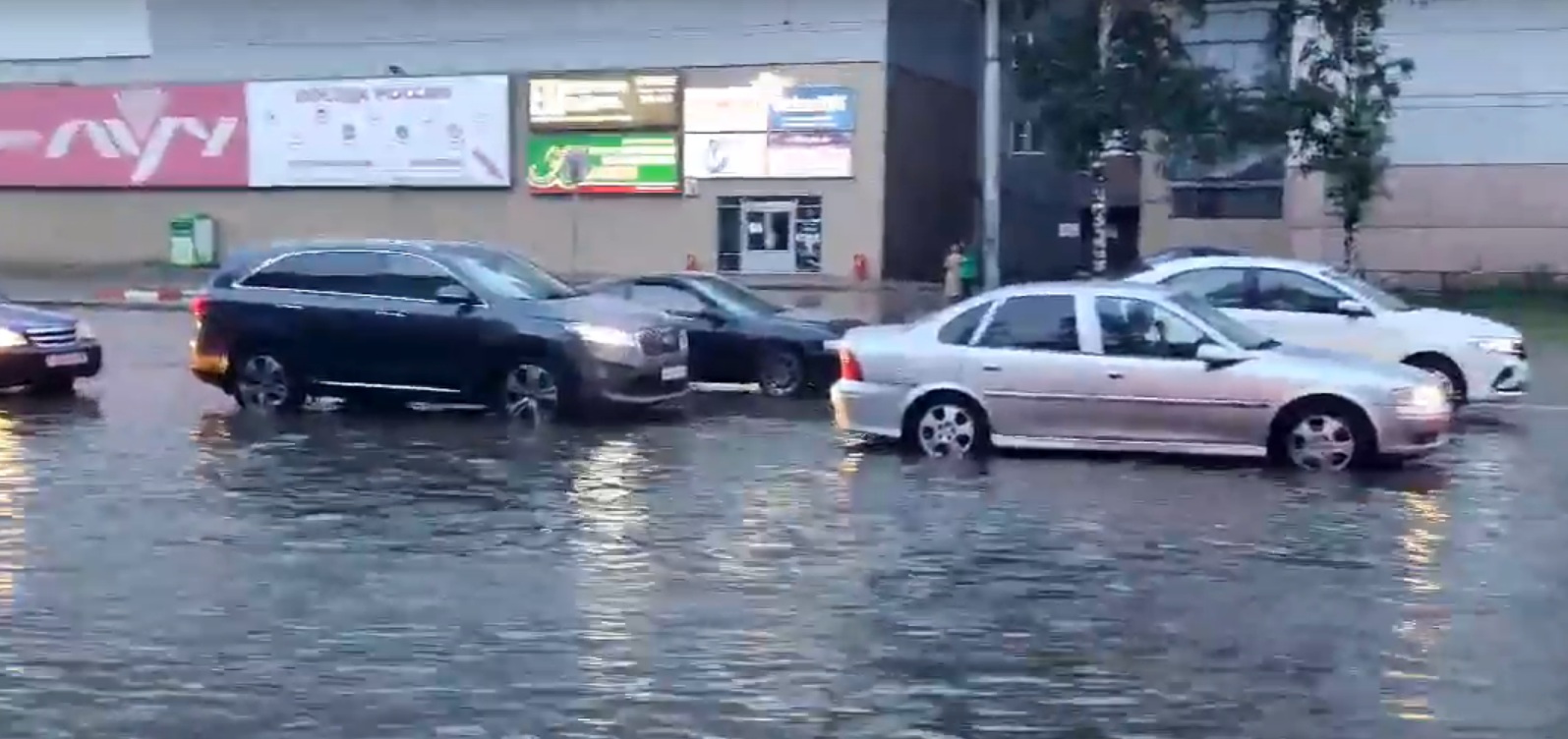 Подтопление в Вологде