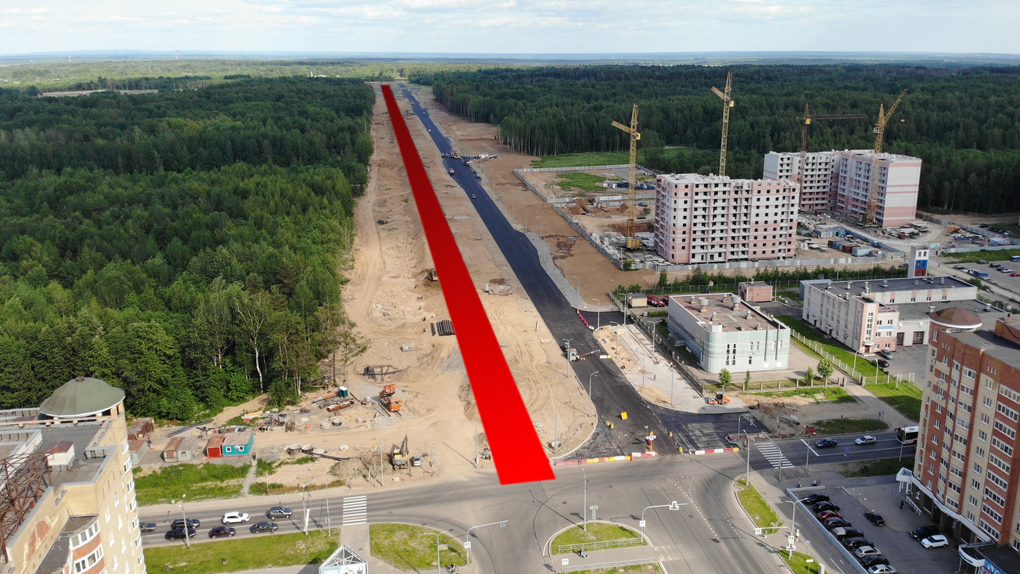 Второй этап строительства Шекснинского проспекта Второй этап строительства Шекснинского проспекта