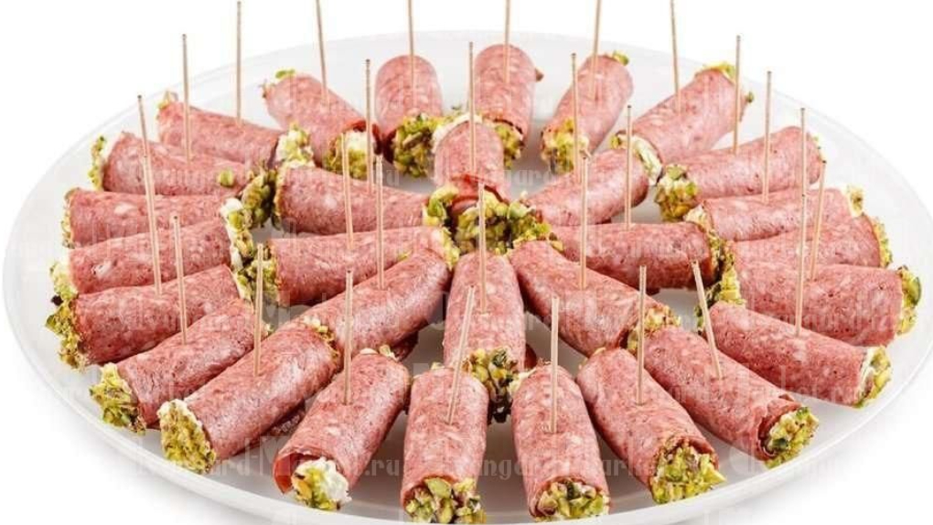 Ветчинные рулетики