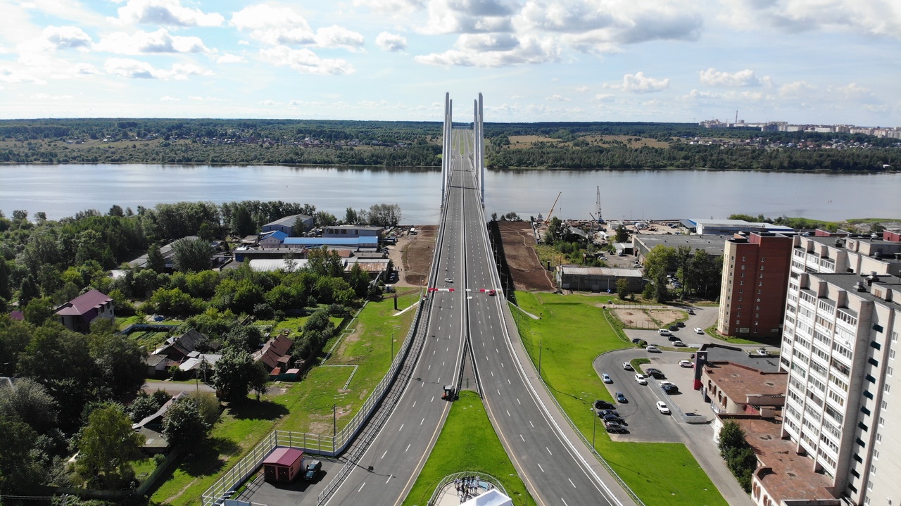 Панорама нового моста