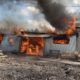 Пожар в Верховажье