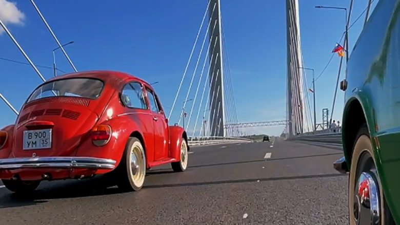 Автопробег ретро автомобилей
