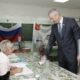 Андрей Луценко на избирательном участке