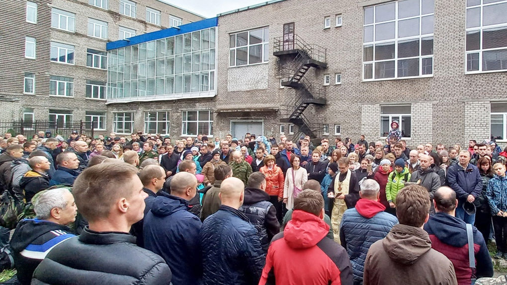 Частичная мобилизация в Череповце Частичная мобилизация в Череповце
