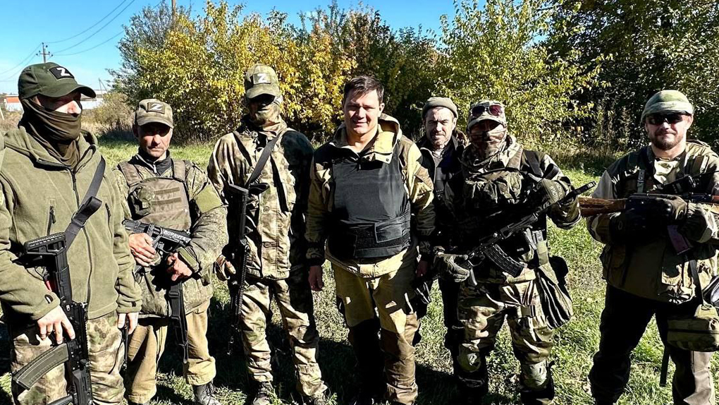 Сергей Воропанов в ЛНР Сергей Воропанов в ЛНР