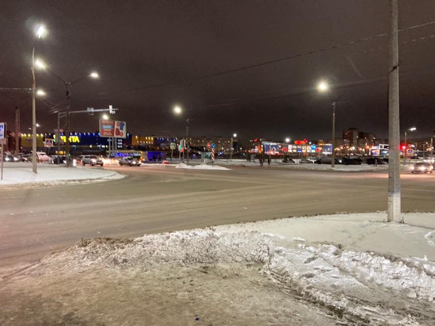 Перекресток Октябрьский-Городецкая