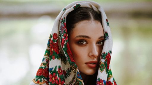 русская красавица