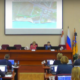 Улица Олега Петрова обозначена на схеме зеленым цветом