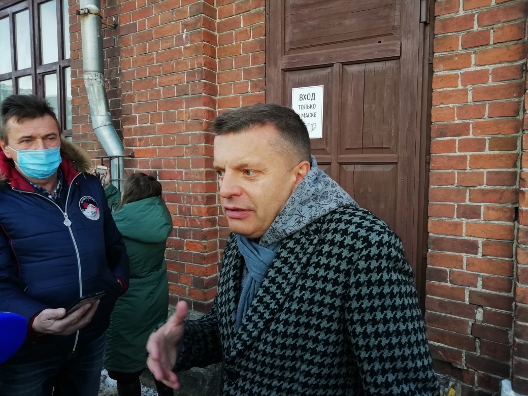 Леонид Парфенов в Череповце в декабре 2020 года Леонид Парфенов в Череповце в декабре 2020 года