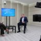 Олег Кувшинников и руководитель ЦУР Анна Одинцова