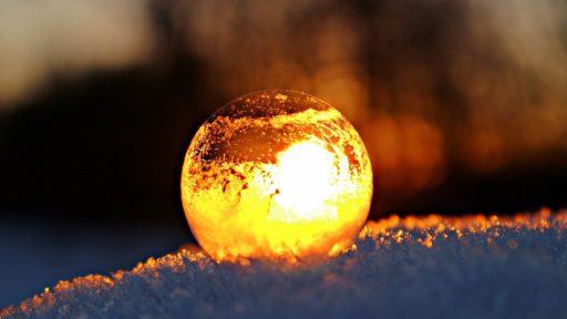 зима солнце