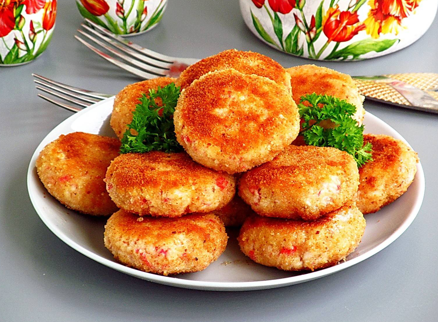 котлеты из крабовых палочек котлеты из крабовых палочек