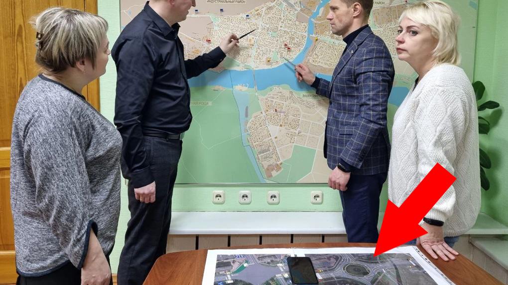 Проект кольца на Краснодонцев Проект кольца на Краснодонцев