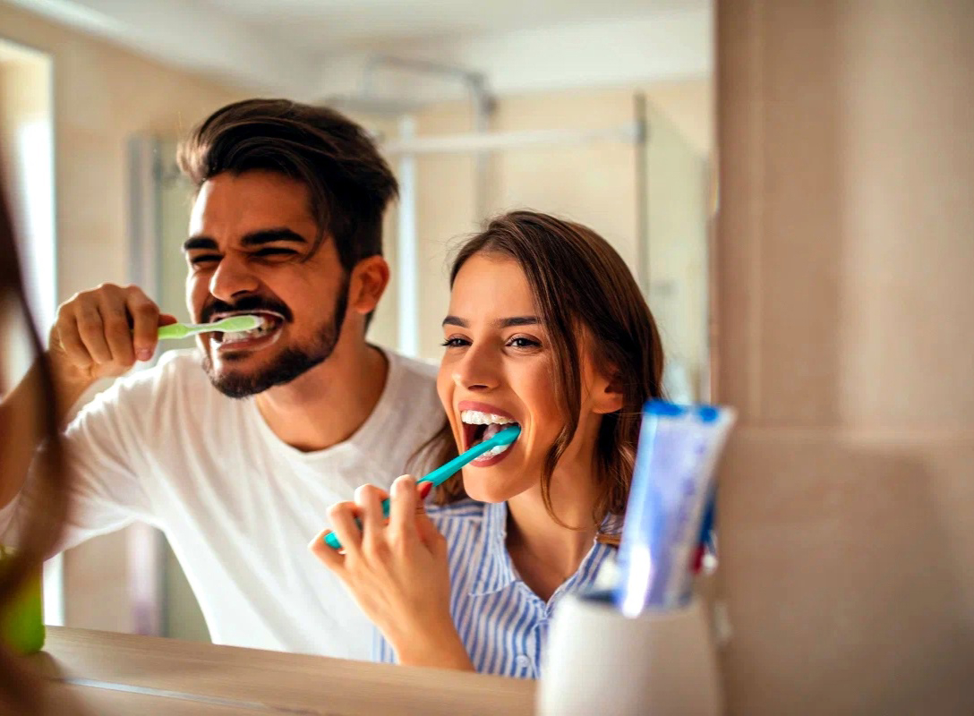 чистит зубы (1)
