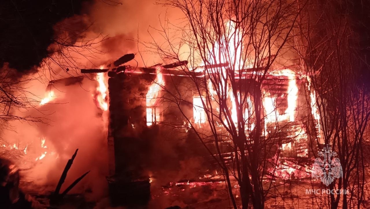 Пожар в Тарногском округе Пожар в Тарногском округе