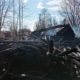Пожар в деревне Кудрявцево