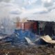Последствия пожара в Высоково