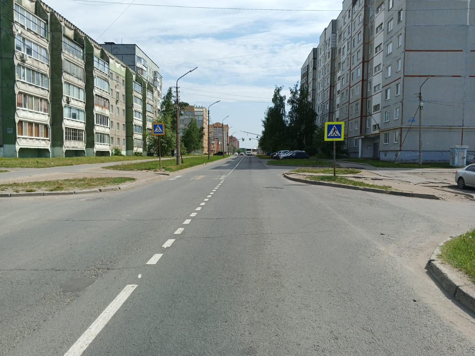 Место ДТП на Ленинградской Место ДТП на Ленинградской