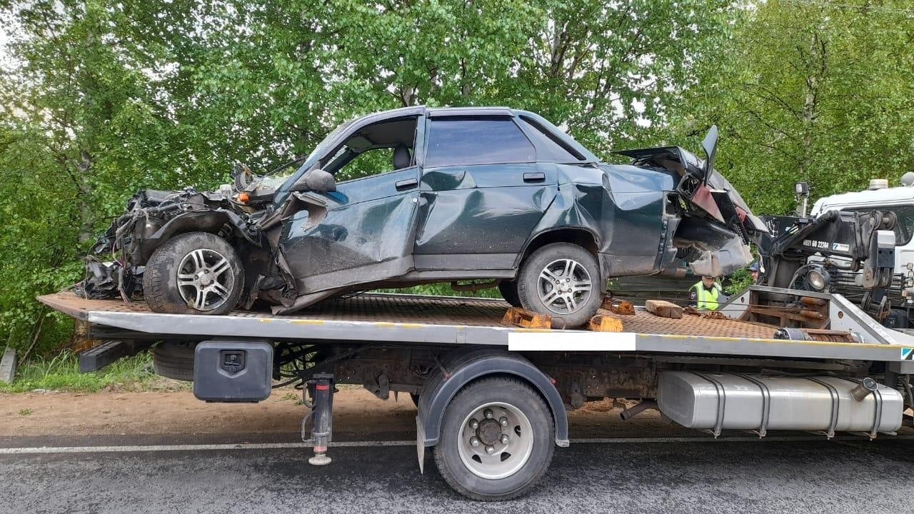ВАЗ после аварии ВАЗ после аварии