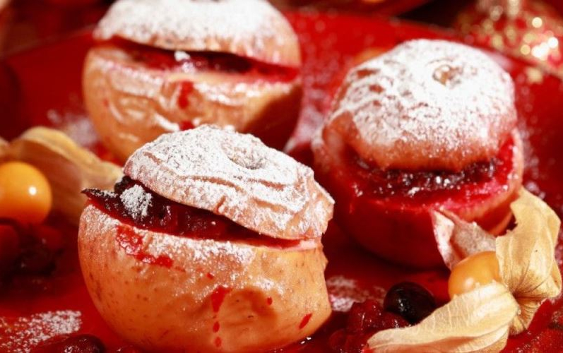 яблоки с брусникой (1)