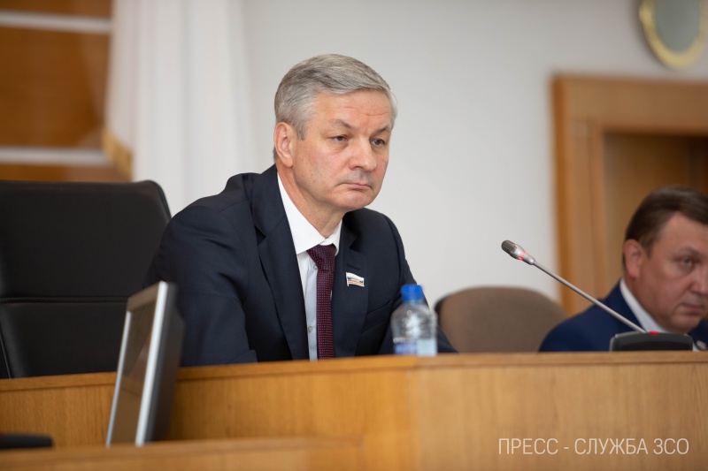 Андрей Луценко на сессии ЗСО 28 июня 2023