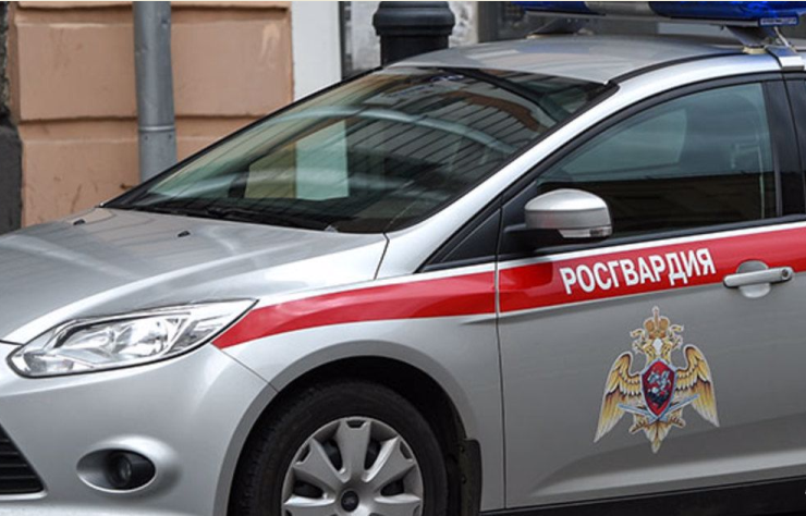 Машина Росгвардии. Машина Росгвардии.