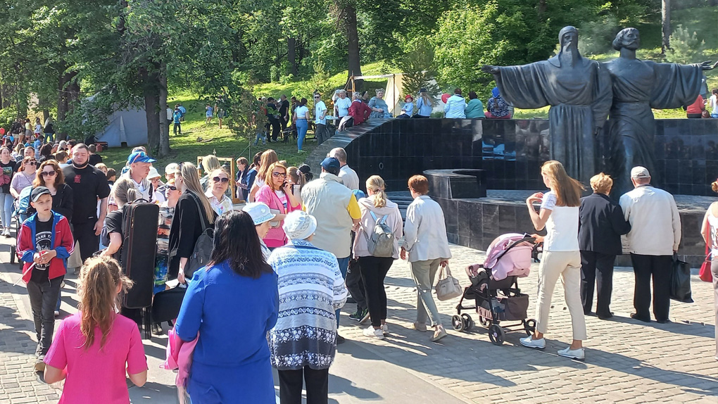 Набережная в Череповце Набережная в Череповце