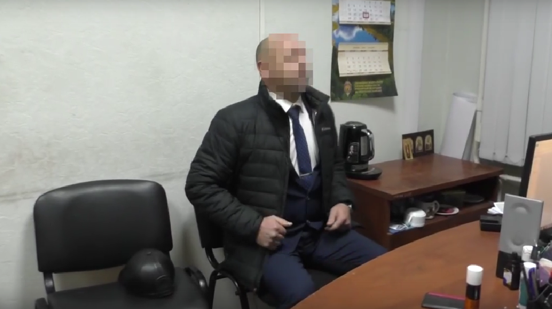 Сергей Аносенко на допросе Сергей Аносенко на допросе