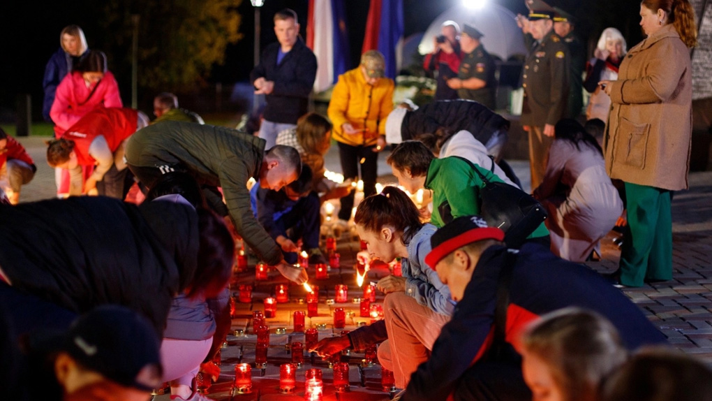 Свеча памяти в Череповце Свеча памяти в Череповце