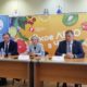 Дмитрий Даниличев, Екатерина Целикова и Евгений Ескин (слева направо)...