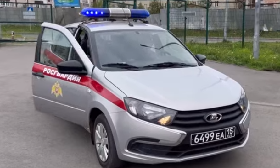 Наряд Росгвардии - фото со страницы В.Германова ВК