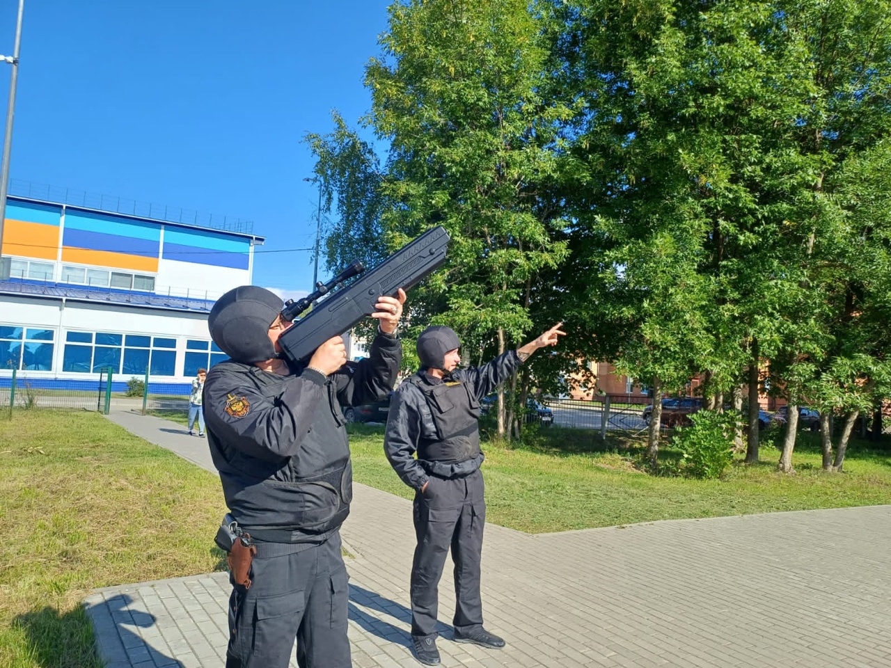 Учения в Вытегре. Учения в Вытегре.
