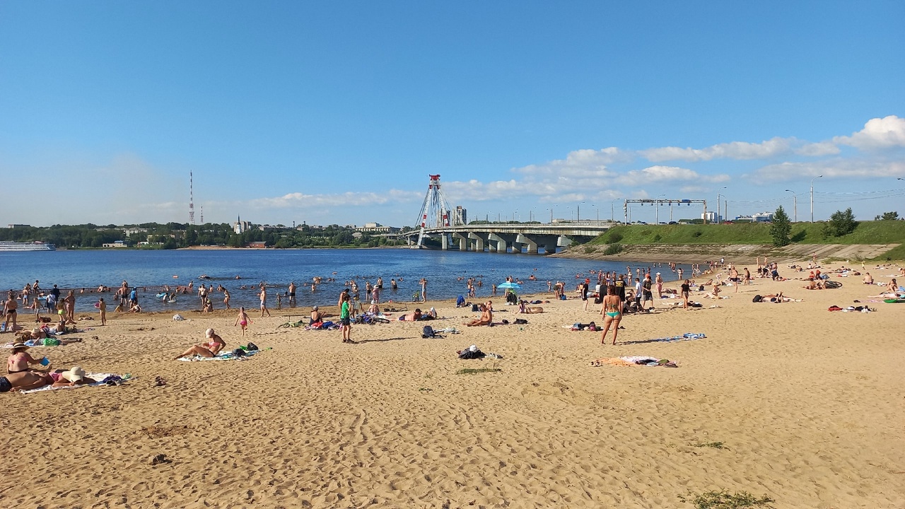 Зашекснинский пляж Зашекснинский пляж