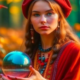 девушка