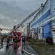 Пожарные на заводе