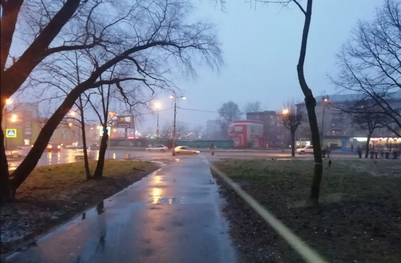 Снег с дождем Снег с дождем