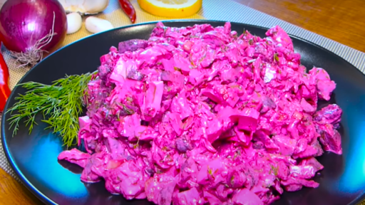 Салат из свёклы