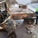 Машины перекрыли обе полосы