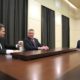 Встреча Владимира Путина, Олега Кувшинникова и Георгия Филимонова