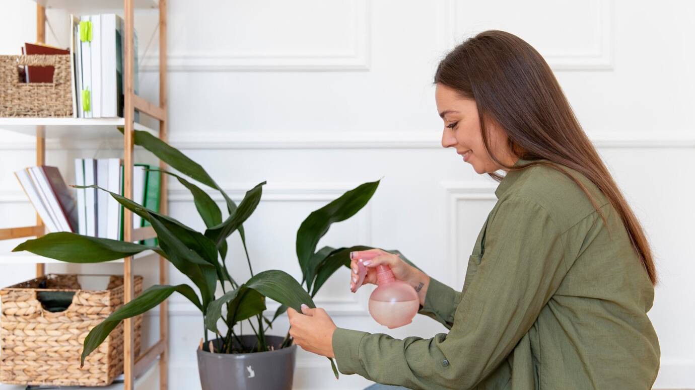 medium-shot-woman-watering-leaf_23-2149099005