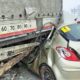 Опель врезался в полуприцеп