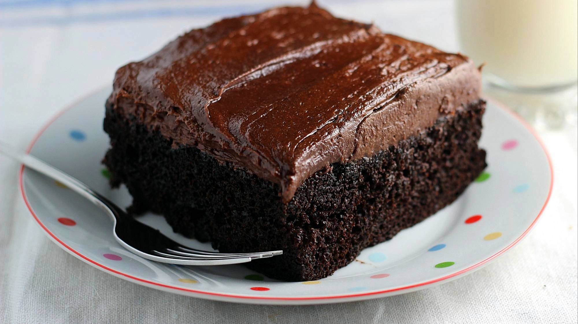 Брауни без яиц. Постный шоколадный пирог. Торт постный из какао.