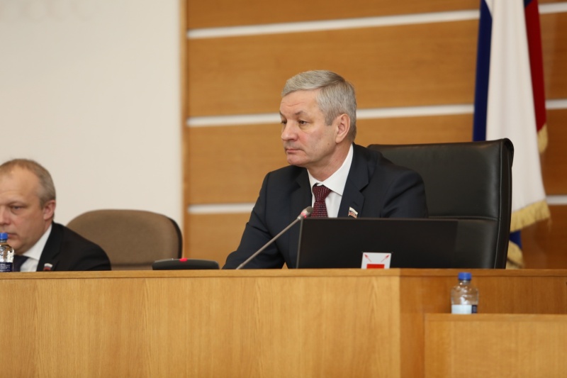 Андрей Луценко на сессии ЗСО 31 января