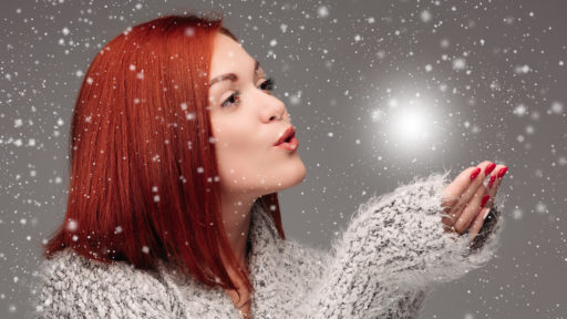 Молодая красивая девушка