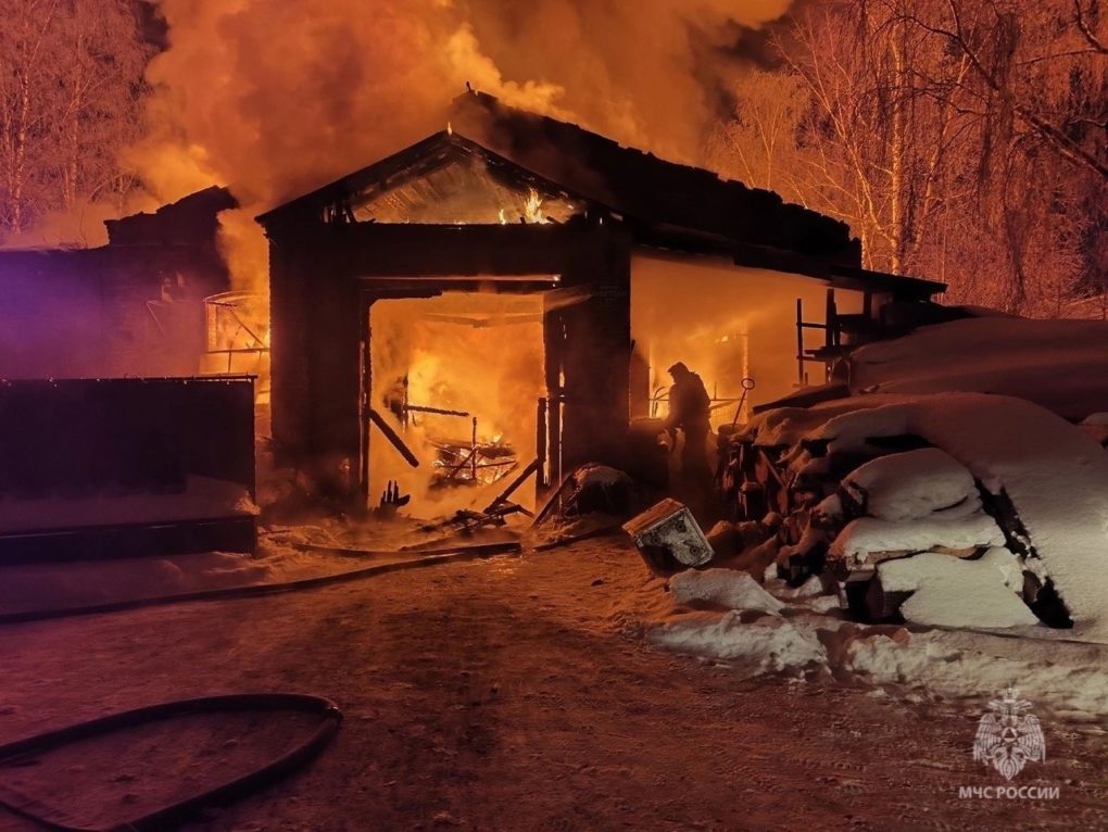 Пожар в кузнице