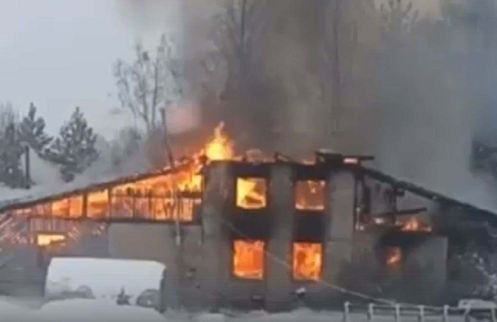 Пожар в Шексне Пожар в Шексне