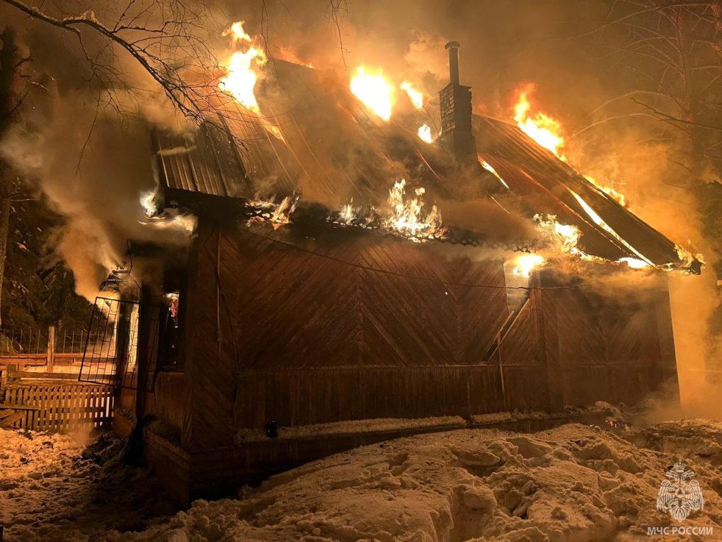 Пожар в Югском поселении