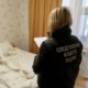 Следователь на месте убийства